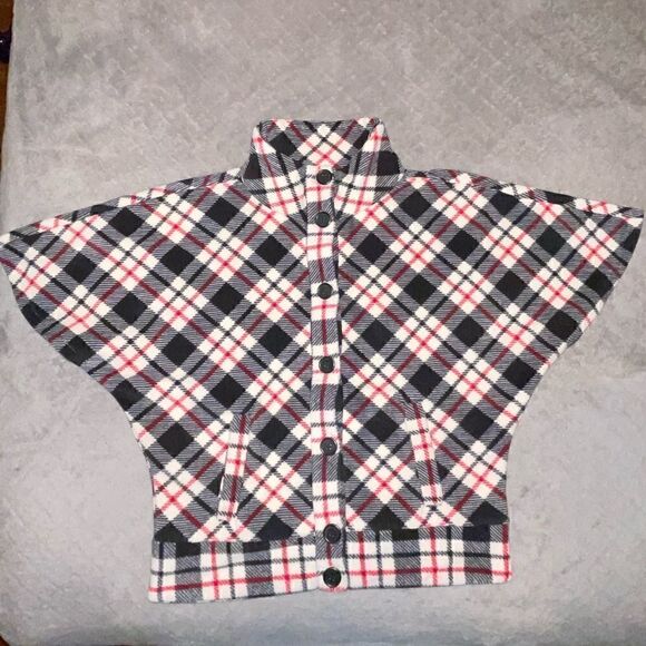 Liz Claiborne Jackets & Blazers - Liz Claiborne Active Plaid Button Fleece Shacket